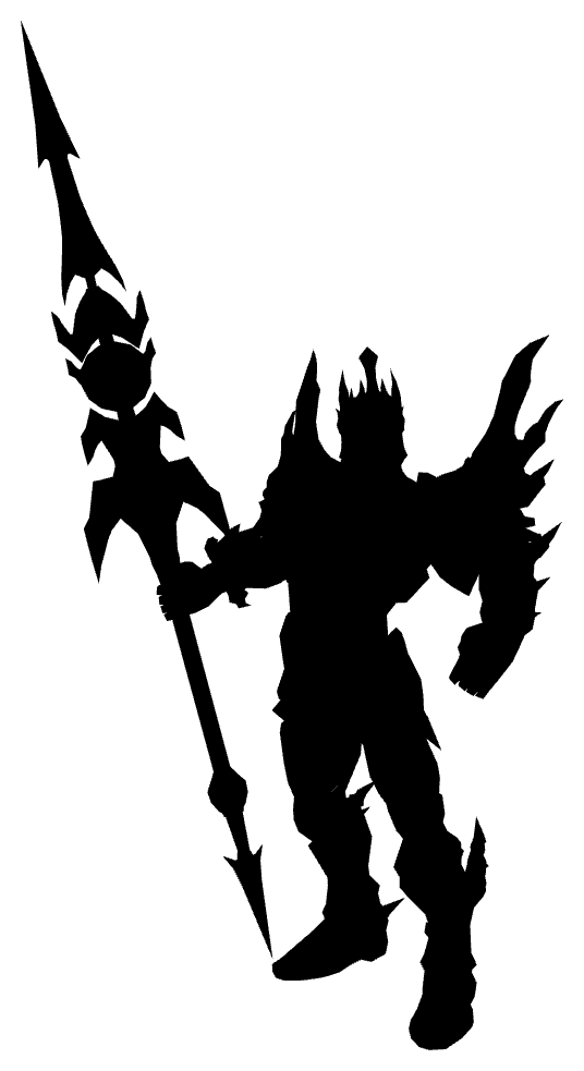Silhouette #28 champion outline