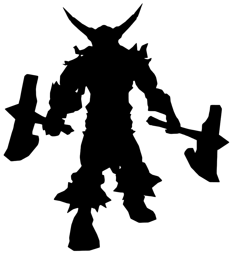 Silhouette #10 champion outline