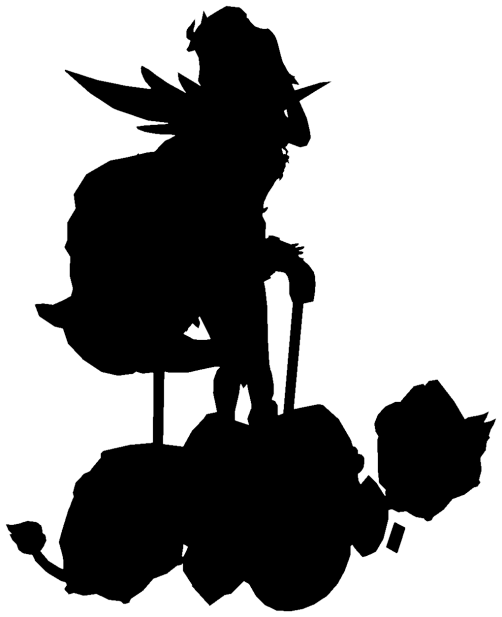 Silhouette #16 champion outline