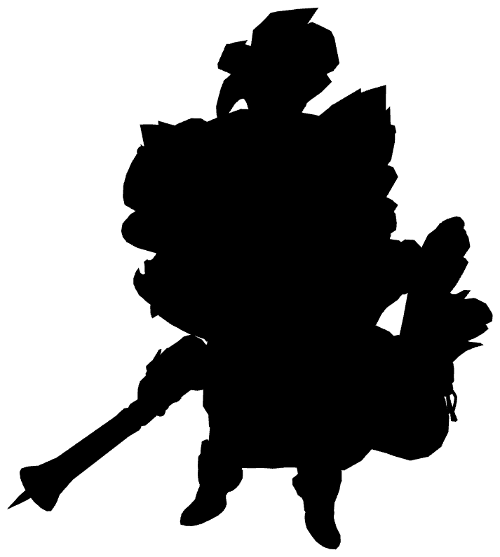 Silhouette #1 champion outline